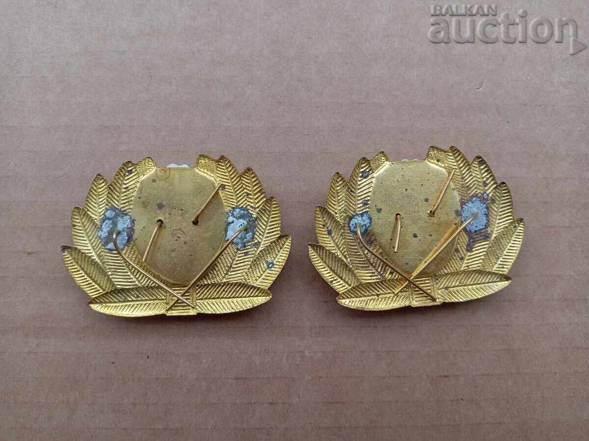 cockade cockades lot 2 pieces 70s 80s with five-pointed star - 5 cockade cockades lot 2 pieces 70s 80s with five-pointed star - 5