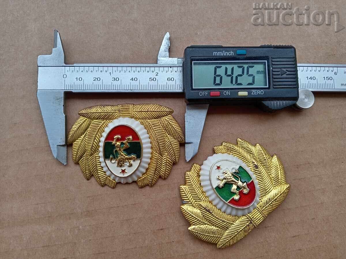 cockade cockades lot 2 pieces 70s 80s with five-pointed star - 7 cockade cockades lot 2 pieces 70s 80s with five-pointed star - 7