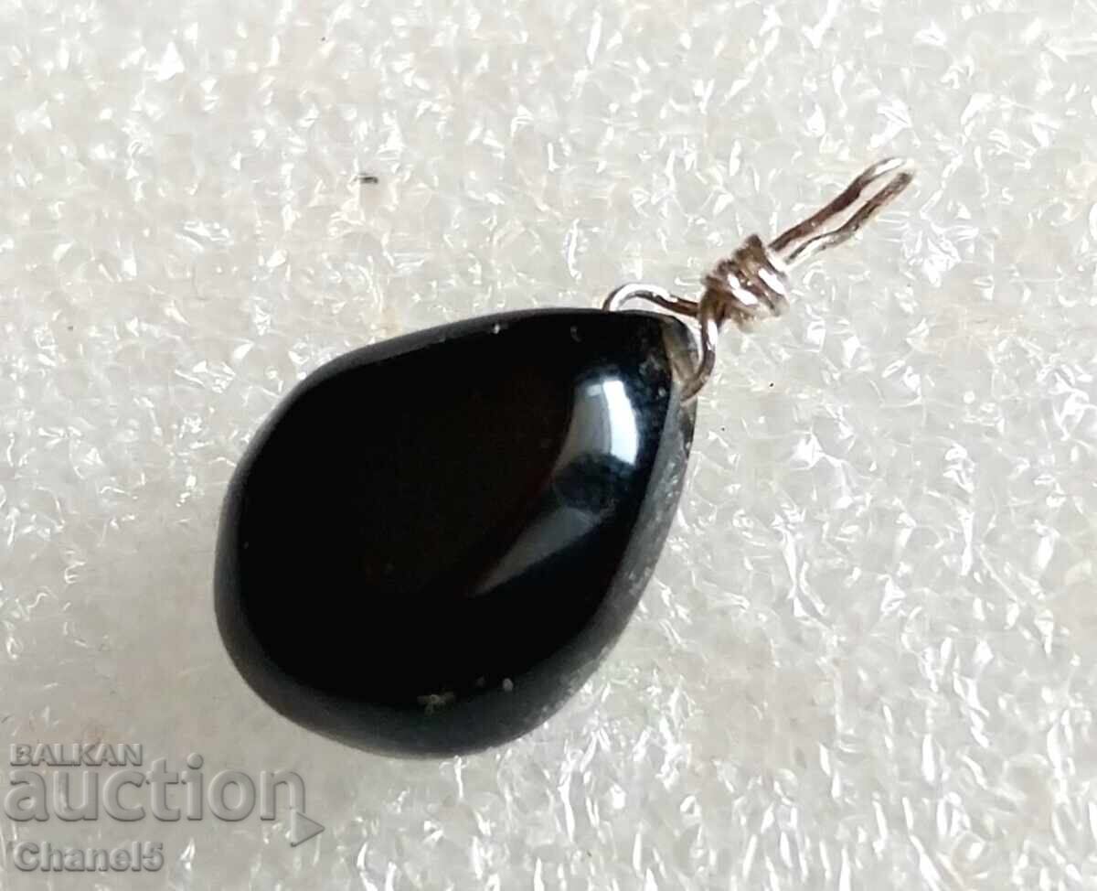 MEDALLION with BLACK ONYX AND SILVER 925 (944) with price 14.00 BGN | € 7.16 MEDALLION with BLACK ONYX AND SILVER 925 (944) with price 14.00 BGN | € 7.16