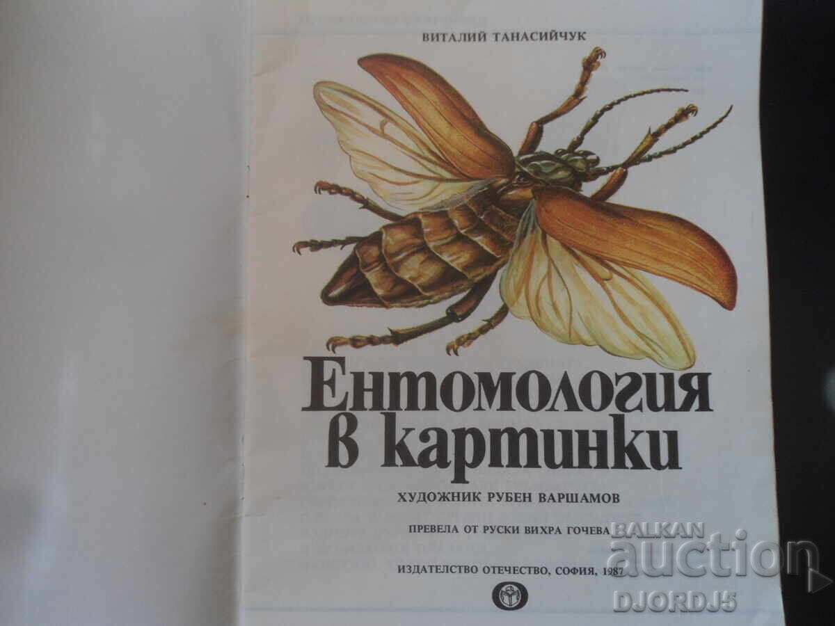 Entomology in pictures with price 3.00 BGN | € 1.53