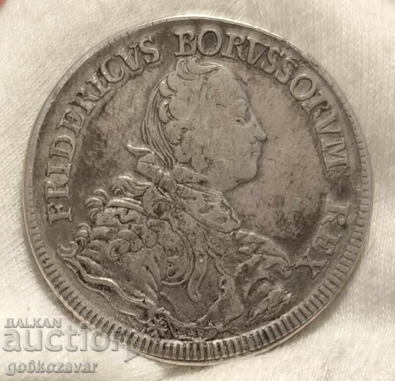 Auction Thaler Germany Prussia, 1751 Silver! R Radak! Auction Thaler Germany Prussia, 1751 Silver! R Radak!