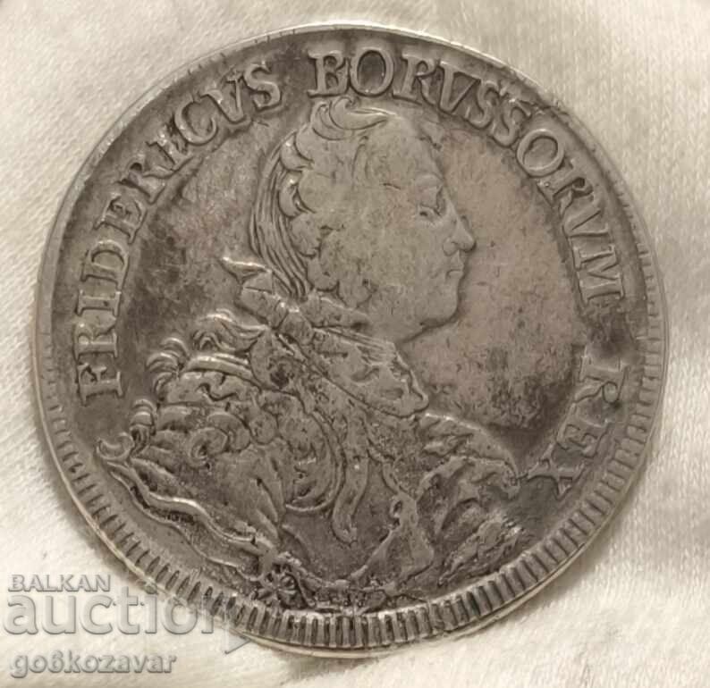 Thaler Germany Prussia, 1751 Silver! R Radak! - 6 Thaler Germany Prussia, 1751 Silver! R Radak! - 6