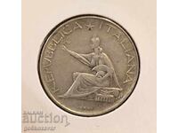 Italy 500 lira 1961 Silver!