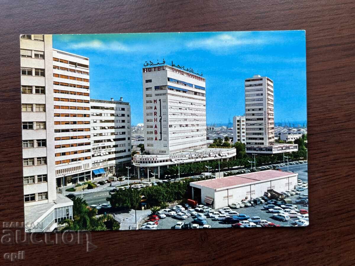 Old Postcard-Casablanca Old Postcard-Casablanca