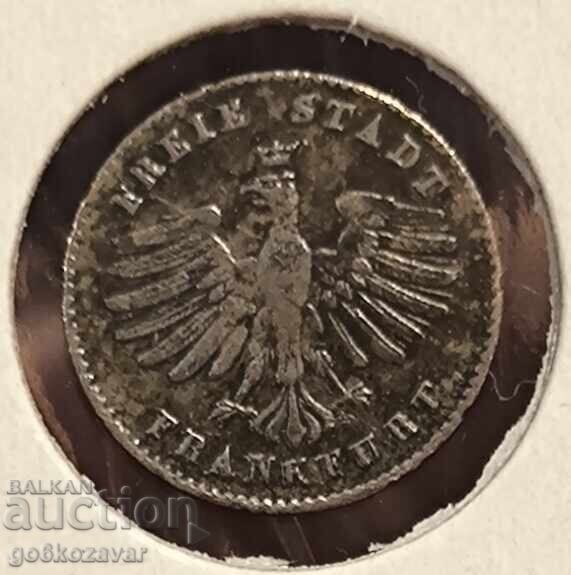 Γερμανία Frankfurt 1 Kreuzer 1839 Ασημί ! R top coin R με τιμή 50.00 BGN | € 25.56 Γερμανία Frankfurt 1 Kreuzer 1839 Ασημί ! R top coin R με τιμή 50.00 BGN | € 25.56
