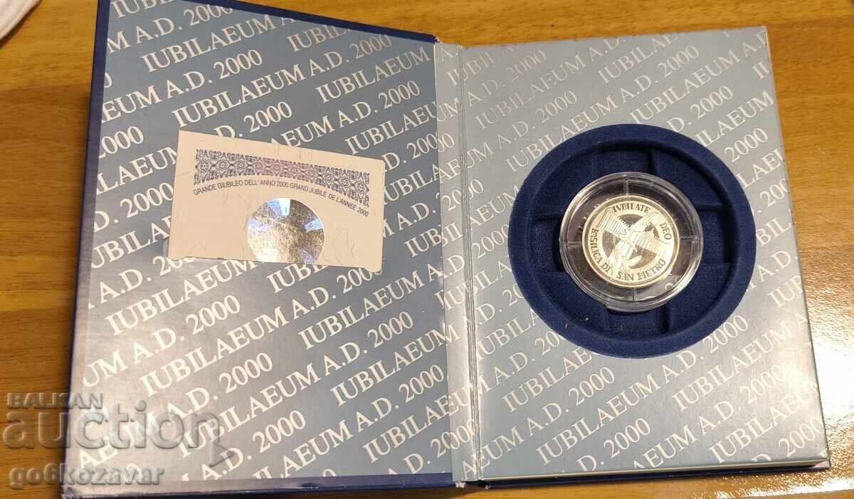 Παράδοση Ιταλία μετάλλιο, Βασιλική του Αγίου Πέτρου! Ασήμι 925 UNC! Παράδοση Ιταλία μετάλλιο, Βασιλική του Αγίου Πέτρου! Ασήμι 925 UNC!