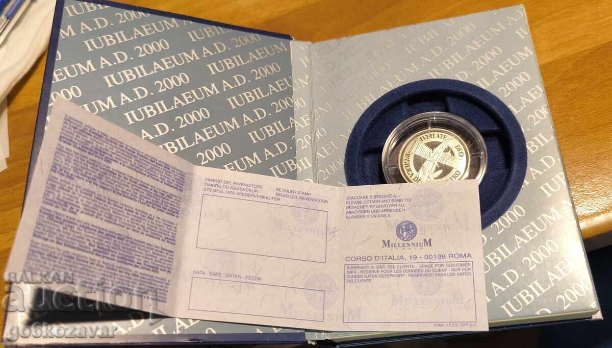 Ιταλία μετάλλιο, Βασιλική του Αγίου Πέτρου! Ασήμι 925 UNC! - 6 Ιταλία μετάλλιο, Βασιλική του Αγίου Πέτρου! Ασήμι 925 UNC! - 6