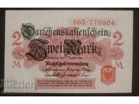 2 марки Германия, 1914 г., 2 mark Germany, 1914, aUNC