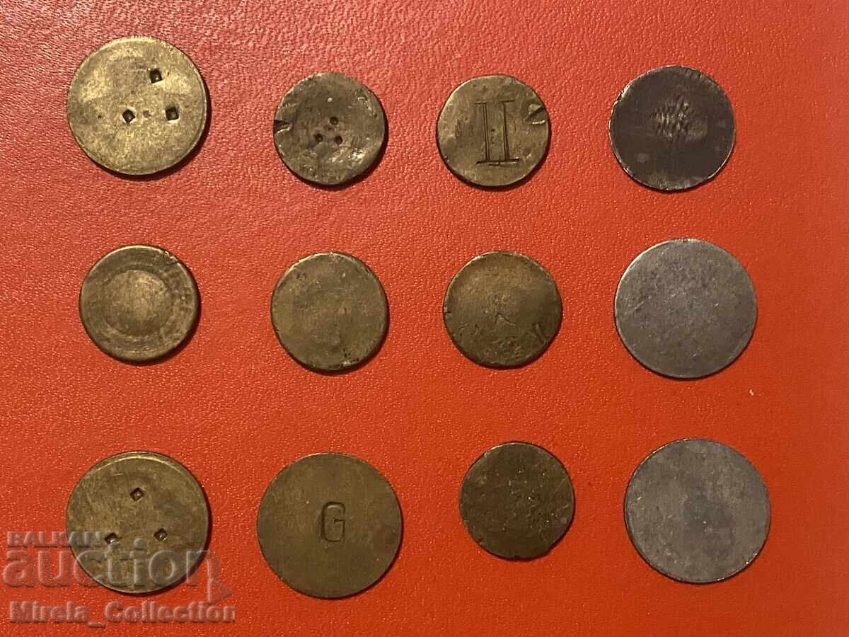 Πολλά διαφορετικά βουλγαρικά μάρκες με τιμή 45.00 BGN | € 23.01 Πολλά διαφορετικά βουλγαρικά μάρκες με τιμή 45.00 BGN | € 23.01