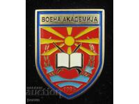 Military Academy - Macedonia - Rare sign