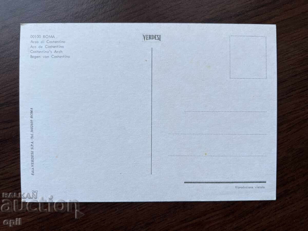 Παλιά Κάρτα-Ρώμη με τιμή 0.50 BGN | € 0.26