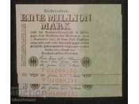 3 x 1 million German marks, mark, Germany, aUNC