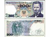 ЗОРБА  ТОП АУКЦИОНИ   ПОЛША 200 ЗЛОТИ 1988   UNC