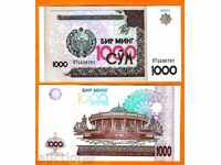 ZORBA AUCTIONS UZBEKISTAN 1000 SUM 2001 UNC