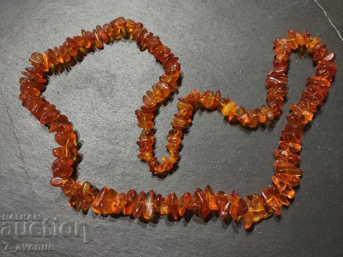 Necklace made of natural Baltic Amber 21.01.2025 with price 120.00 BGN | € 61.36 Necklace made of natural Baltic Amber 21.01.2025 with price 120.00 BGN | € 61.36