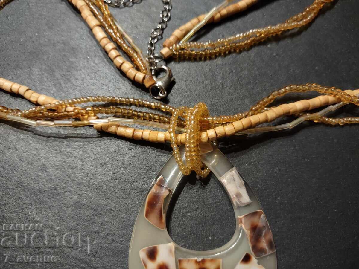 Auction Necklace unique interesting natural tones 21.01.2025 Auction Necklace unique interesting natural tones 21.01.2025