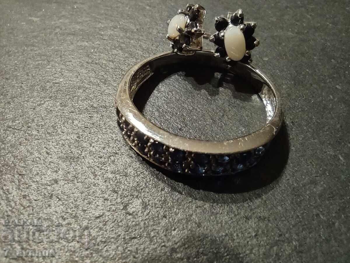 Inel de argint cu cercei, Opal Safir, 21.01.2025 - 5 Inel de argint cu cercei, Opal Safir, 21.01.2025 - 5