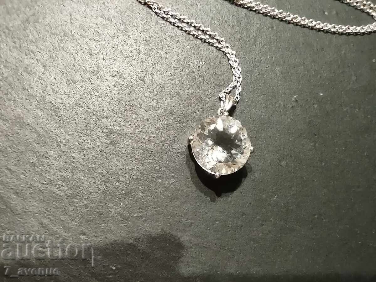 Delivery of Silver necklace with medallion, 925 sterling silver, 21.01.2025 Delivery of Silver necklace with medallion, 925 sterling silver, 21.01.2025