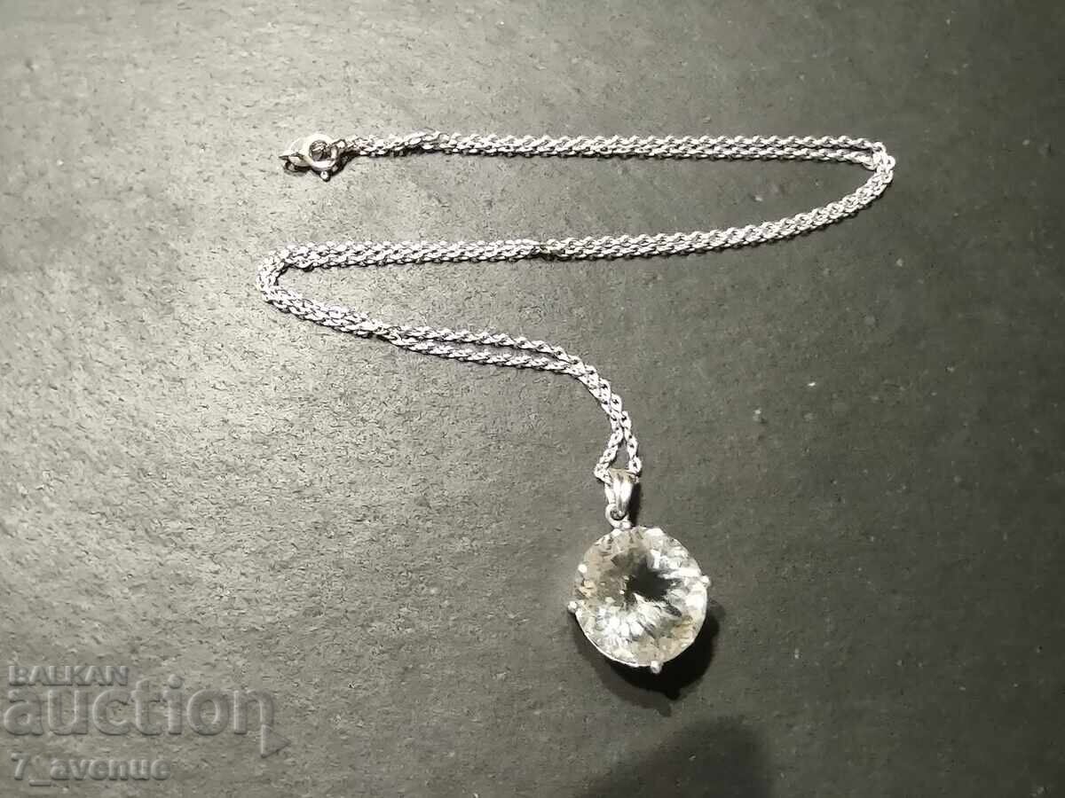 Silver necklace with medallion, 925 sterling silver, 21.01.2025 - 5 Silver necklace with medallion, 925 sterling silver, 21.01.2025 - 5