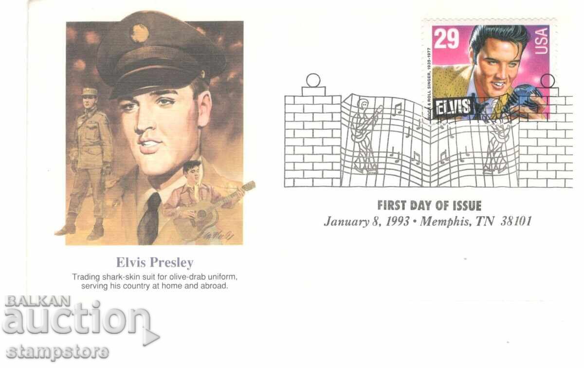 ФДЦ САЩ - Елвис Пресли ФДЦ САЩ - Елвис Пресли