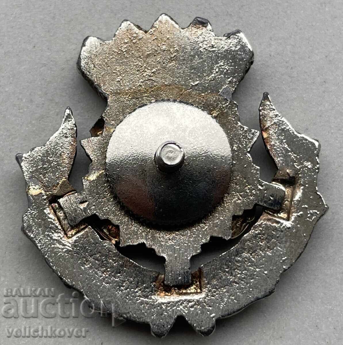 39794 cocardă militară Croația din perioada până în 2000. cu preț 10.00 BGN | € 5.11