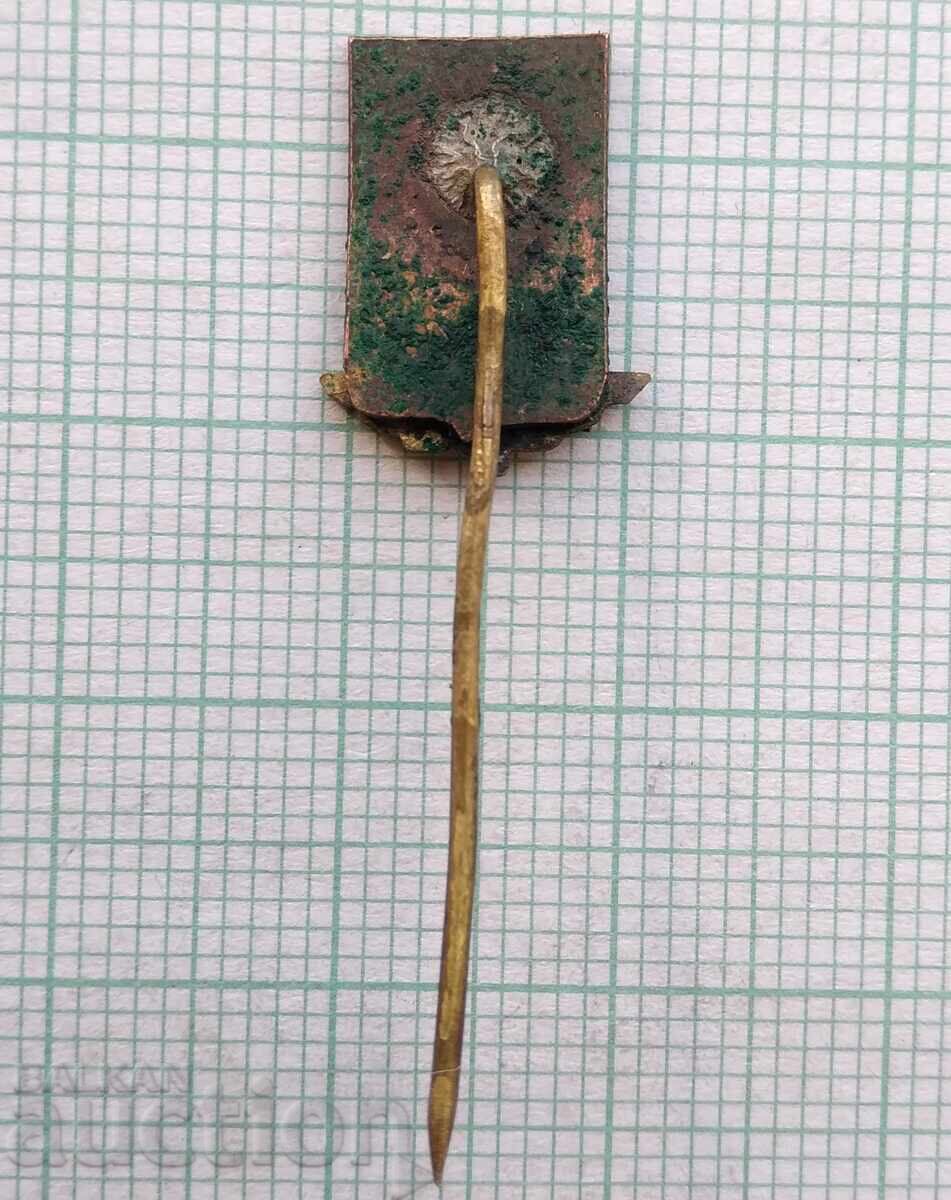 Auction 17858 Badge - coat of arms of the city of Katowice Poland - bronze enamel Auction 17858 Badge - coat of arms of the city of Katowice Poland - bronze enamel