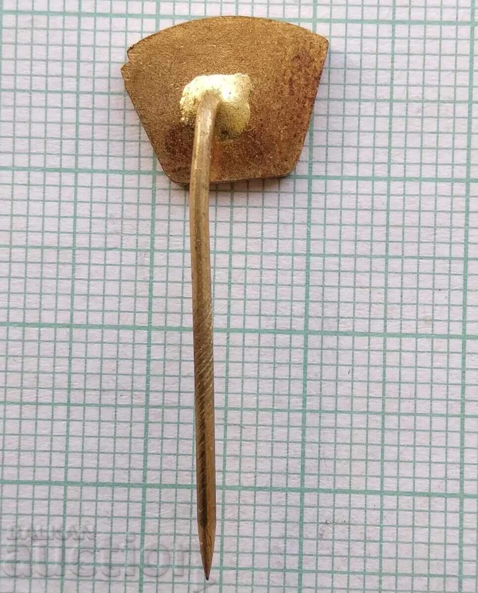 Auction 17864 Badge - SSM Czechoslovakia - bronze enamel Auction 17864 Badge - SSM Czechoslovakia - bronze enamel