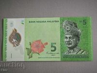 Bancnota - Malaezia - 5 Ringgit UNC | 2012