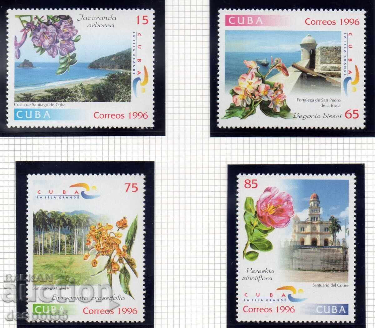 1996. Cuba. Tourism and Flowers. 1996. Cuba. Tourism and Flowers.