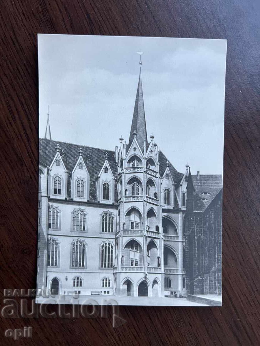 Old Card-Meissen Cathedral Old Card-Meissen Cathedral