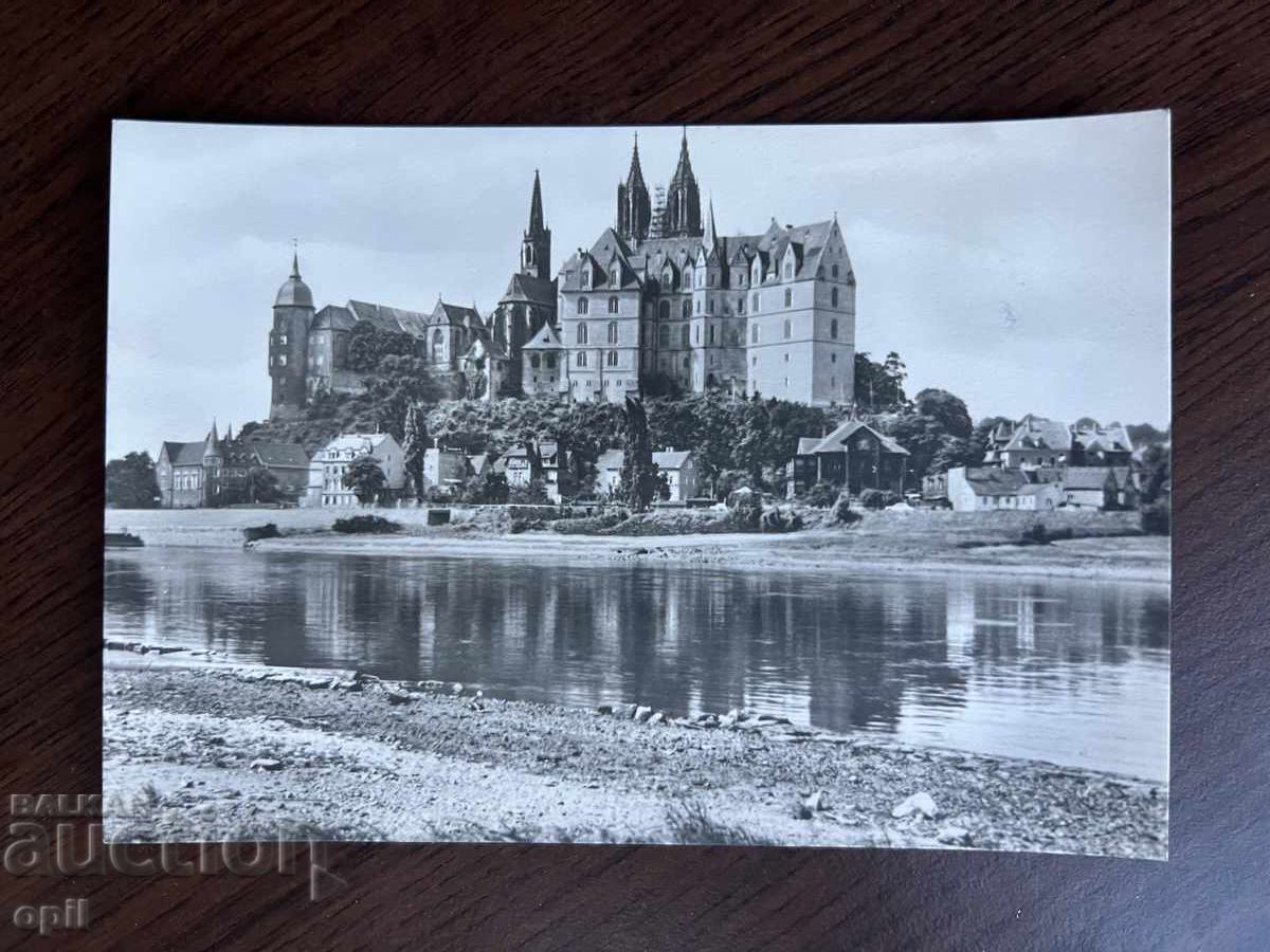 Old Card-Meissen Cathedral Old Card-Meissen Cathedral