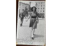 Sofia lady in the streets 1945