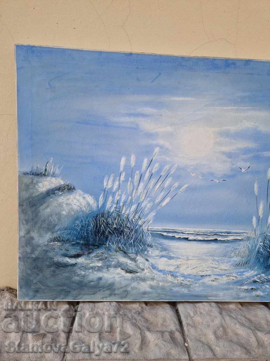Kiril Zhostov - Superb large oil painting on canvas - 5