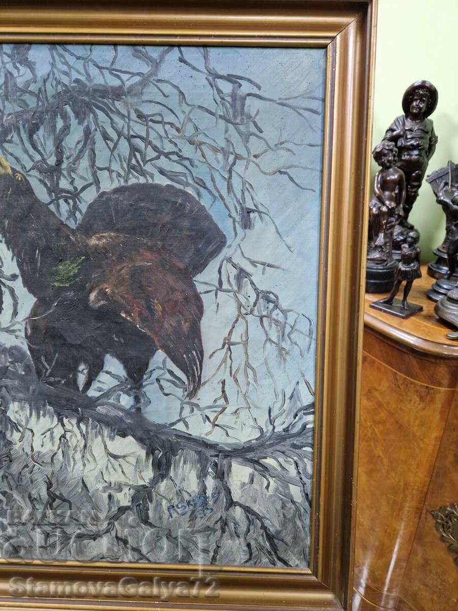 Доставка на Стара маслена картина- Poul Skelbye 1919- 2002 г.