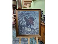 Παλιά ελαιογραφία - Poul Skelbye 1919- 2002