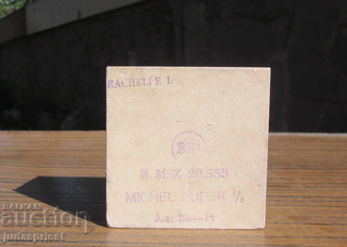 vintage Michel French γυναικεία πούδρα σε κουτί - 5 vintage Michel French γυναικεία πούδρα σε κουτί - 5