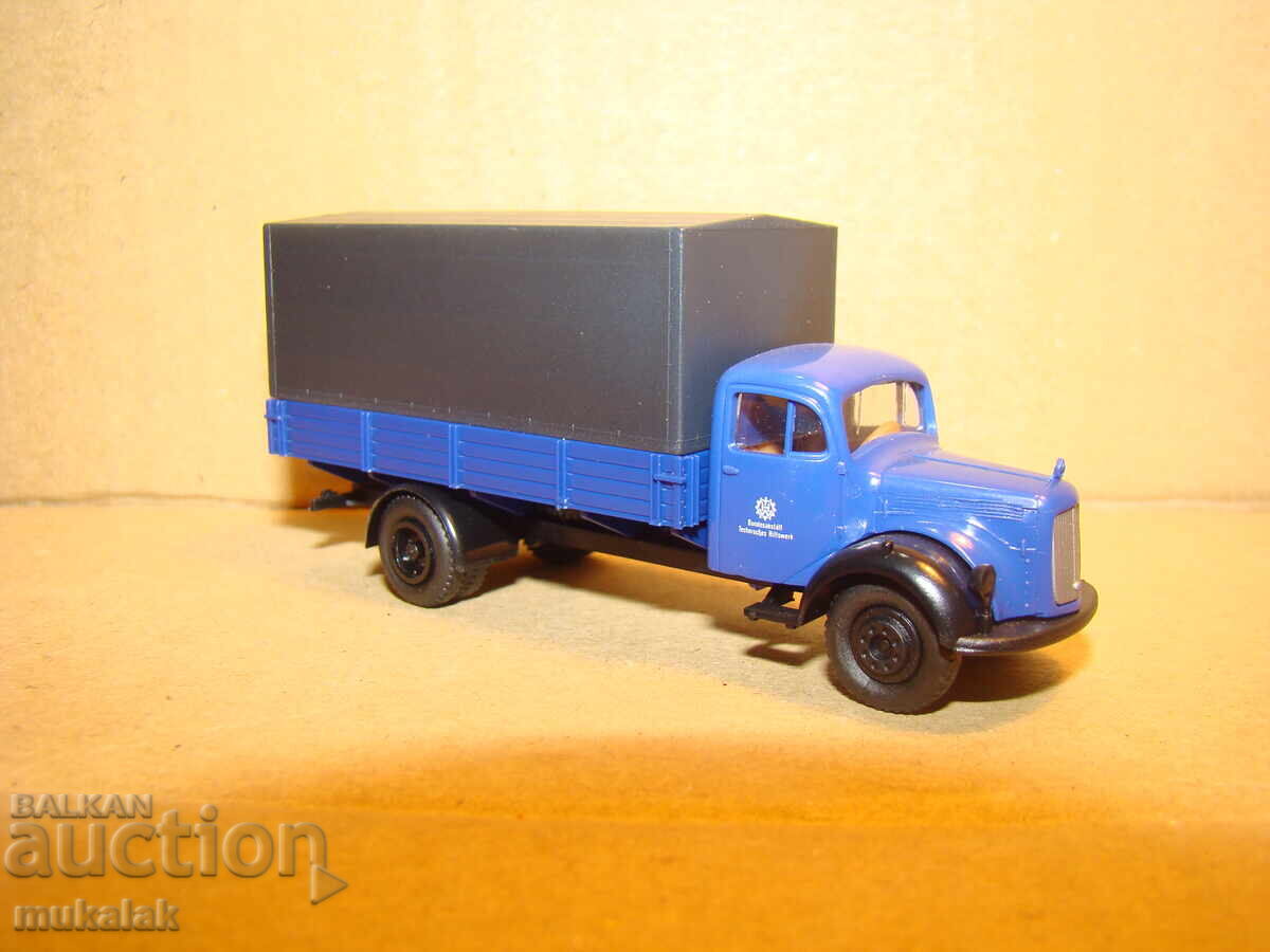 Auction BREKINA H0 1/87 MERCEDES TRUCK MODEL TROLLEY TOY Auction BREKINA H0 1/87 MERCEDES TRUCK MODEL TROLLEY TOY