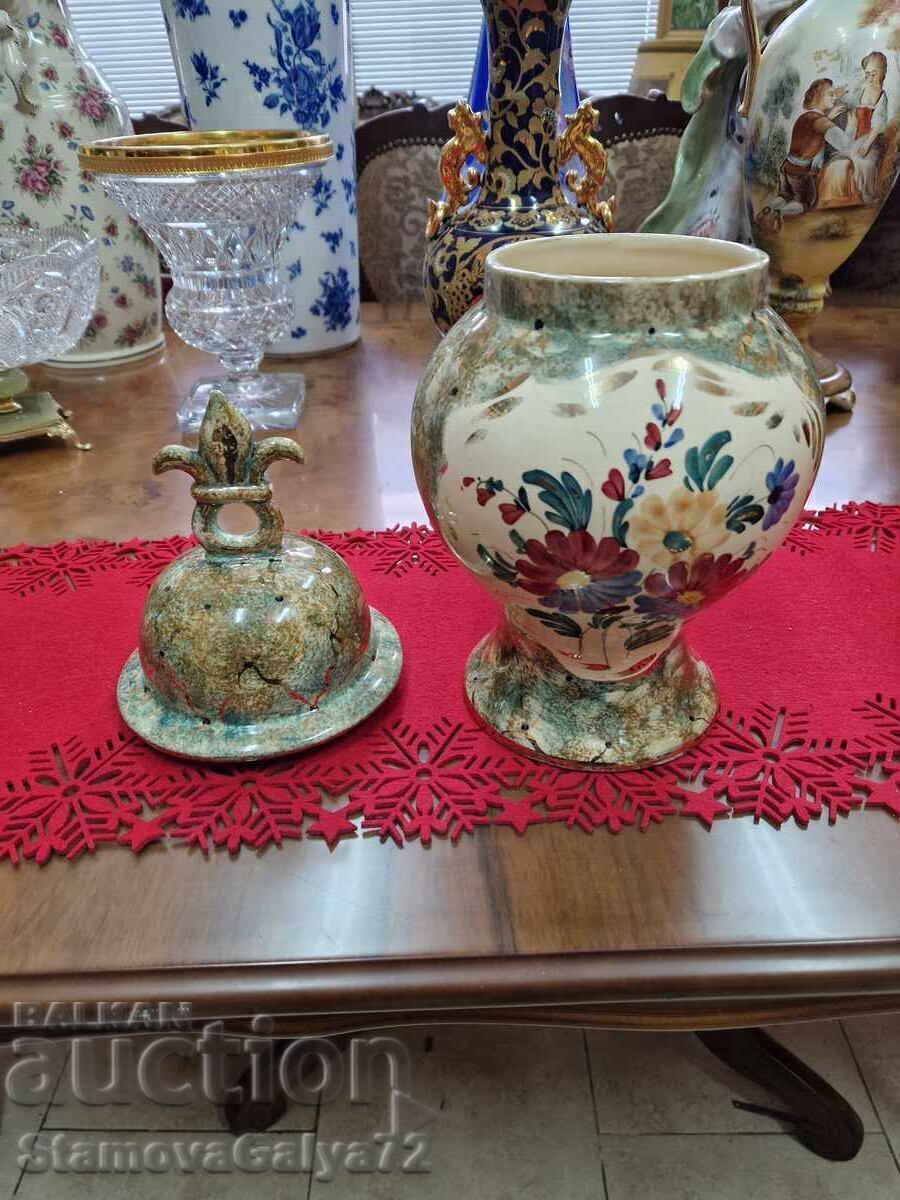 O frumoasă urnă antică din porțelan Limog de designer francez - 6 O frumoasă urnă antică din porțelan Limog de designer francez - 6