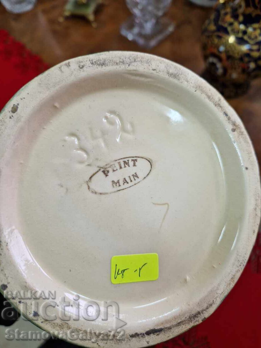 Μια υπέροχη πορσελάνινη τεφροδόχος αντίκα Γάλλου σχεδιαστή Limog - 7 Μια υπέροχη πορσελάνινη τεφροδόχος αντίκα Γάλλου σχεδιαστή Limog - 7