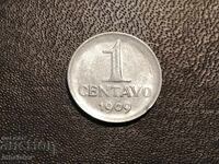 1969 1 centavo Brazilia