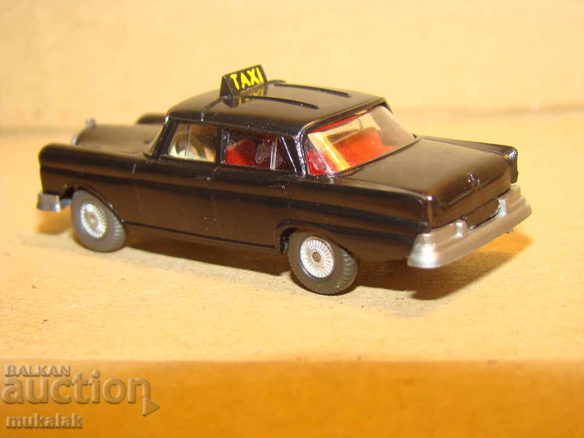 WIKING H0 1/87 MERCEDES BENZ TAXI TAXI MODEL TROLLEY - 5