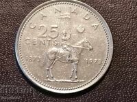 1973 25 cents Canada commemorative