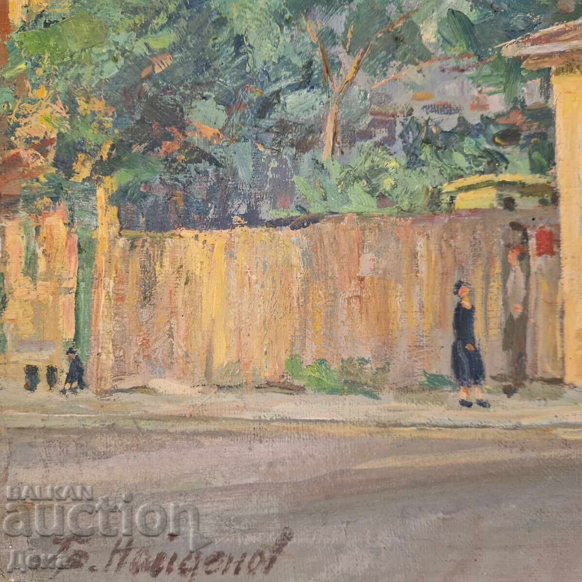 Auction Grigor Naydenov painting 1971 Auction Grigor Naydenov painting 1971