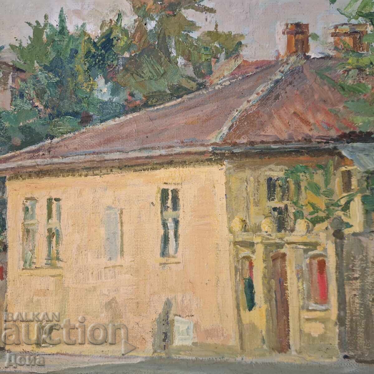 Delivery of Grigor Naydenov painting 1971 Delivery of Grigor Naydenov painting 1971