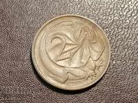 1983 2 cents Australia Lizard