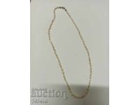 Old pearl necklace with natural beautiful small pearls