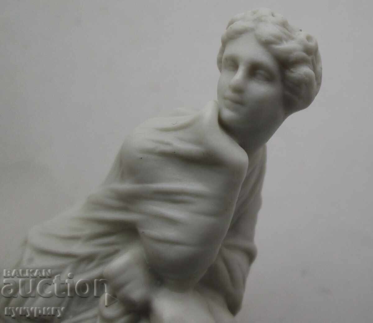 Delivery of Old German porcelain figurine biscuit figure Delivery of Old German porcelain figurine biscuit figure