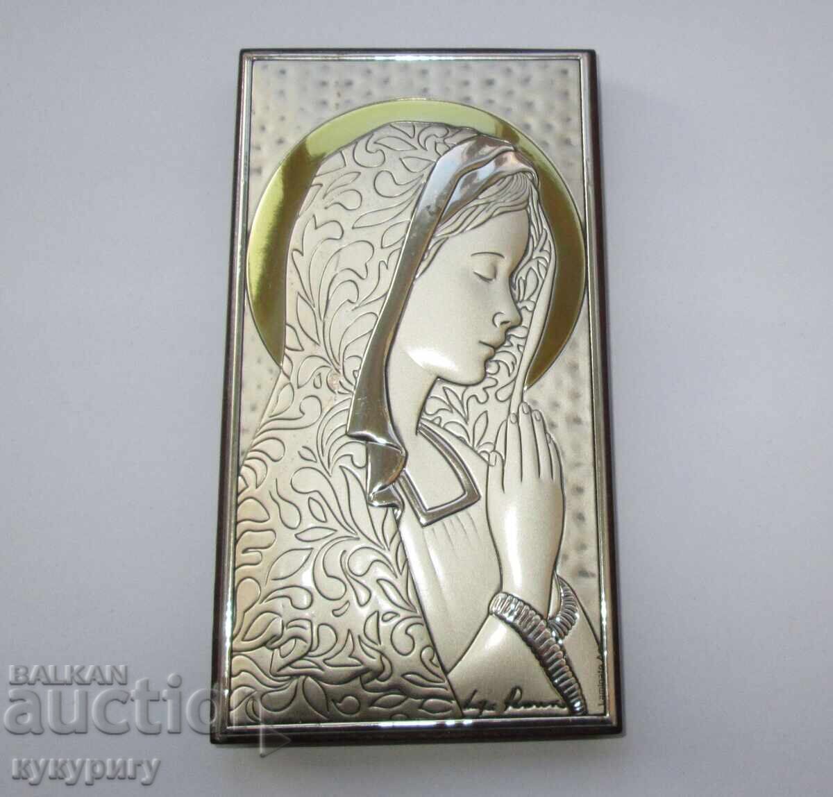 Beautiful original Italian silver wall decoration Beautiful original Italian silver wall decoration