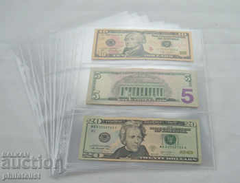 Leuchtturm Optima-3C transparent sheets - three banknotes / op.5 pcs with price 16.00 BGN | € 8.18 Leuchtturm Optima-3C transparent sheets - three banknotes / op.5 pcs with price 16.00 BGN | € 8.18