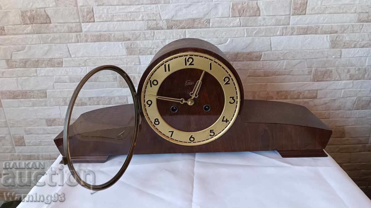 Delivery of Old mantel clock - Emes - Germany - Antique - 1960" Delivery of Old mantel clock - Emes - Germany - Antique - 1960"